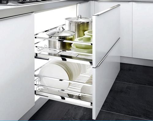 櫥柜自動(dòng)伸縮拉籃安裝方法，安裝方法有竅門