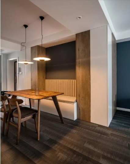 復(fù)式樓裝修案例：卡座+榻榻米+隱形儲藏室，收納無敵