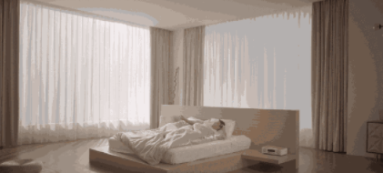 智能家具生活，智能窗簾在家居中的作用！