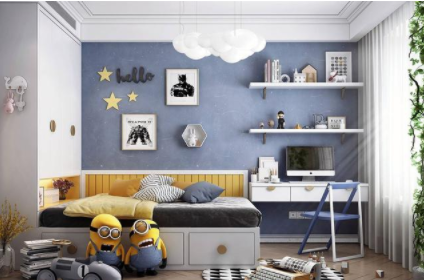 兒童房間裝修設(shè)計(jì)：兒童房裝修設(shè)計(jì)要點(diǎn)有哪些？?jī)和看昂熢趺催x？