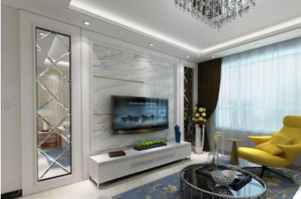 家居裝飾效果圖：藝術(shù)墻漆效果圖，打造不一樣的裝飾效果