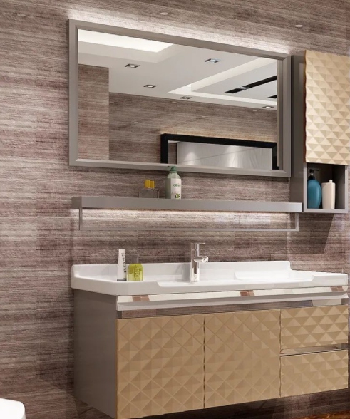 品衛(wèi)不銹鋼浴室柜，輕奢又實用不銹鋼浴室柜