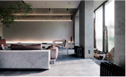 工業(yè)風(fēng)裝修風(fēng)格：大理石與混凝土裝飾的暗色系室內(nèi)空間，精致的工業(yè)風(fēng)家居設(shè)計