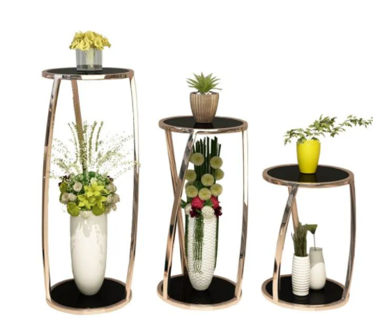 鐵藝花架子模型，不銹鋼花架的選購技巧