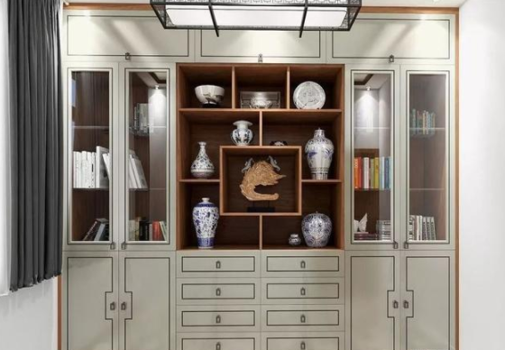 書柜設(shè)計(jì)圖，是裝高級(jí)還是真低調(diào)？