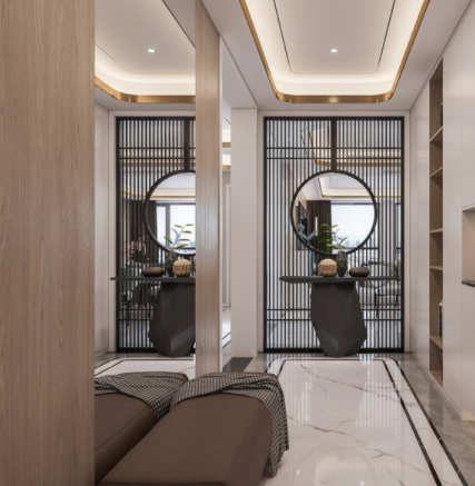 鞋柜玄關(guān)風(fēng)水：房屋裝修玄關(guān)設(shè)計(jì)如何設(shè)計(jì)鞋柜