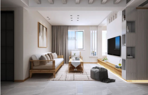 石材茶幾架：茶幾尺寸如何選？客廳無茶幾效果如何？