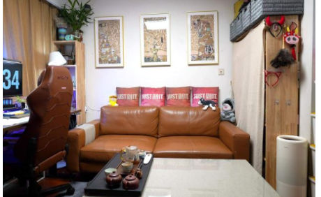 多功能升降式茶幾：巖板元素加入家裝，我選擇了8H巖板升降茶幾