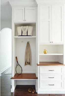 門口智能鞋柜，玄關(guān)鞋柜該怎么設(shè)計才好看？