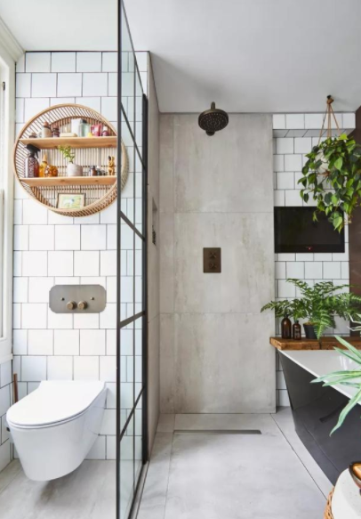 整體淋浴房安裝：夢幻般的步入式淋浴房設(shè)計，為浴室增添些許奢華