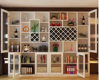 客廳裝飾效果圖，客廳裝飾柜怎么進行選購？