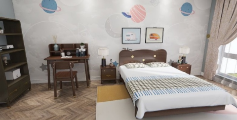 家裝新中式家具：融合現(xiàn)代與中式元素，打造新中式兒童房