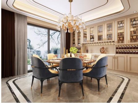 別墅餐廳吊燈高度安裝在什么位置合適？吊燈安裝高度