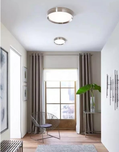 小戶型裝修設(shè)計(jì)實(shí)例：小戶型裝修設(shè)計(jì)，不同的空間如何安裝吸頂燈？