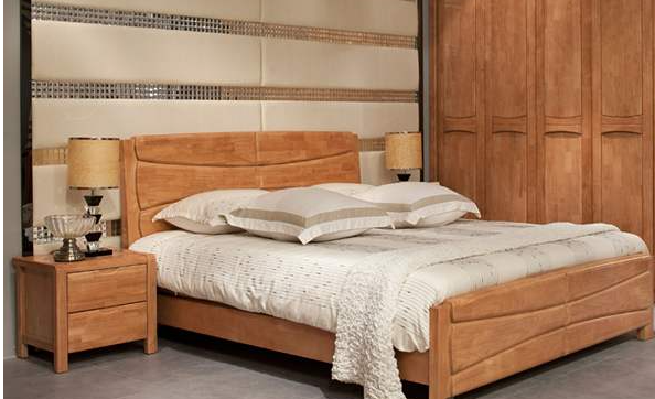 【實(shí)木床的價(jià)格】雙人實(shí)木床用什么材質(zhì)，實(shí)木家具定制哪家好？